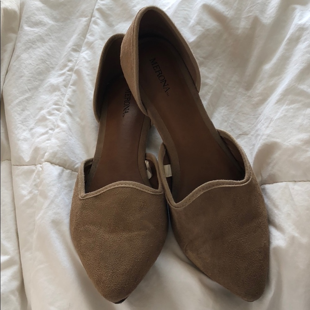 • Merona • D’orsay Suede Flats •